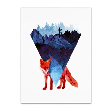 Trademark Fine Art Robert Farkas 'Risky Road' Canvas Art, 24x32 ALI2280-C2432GG